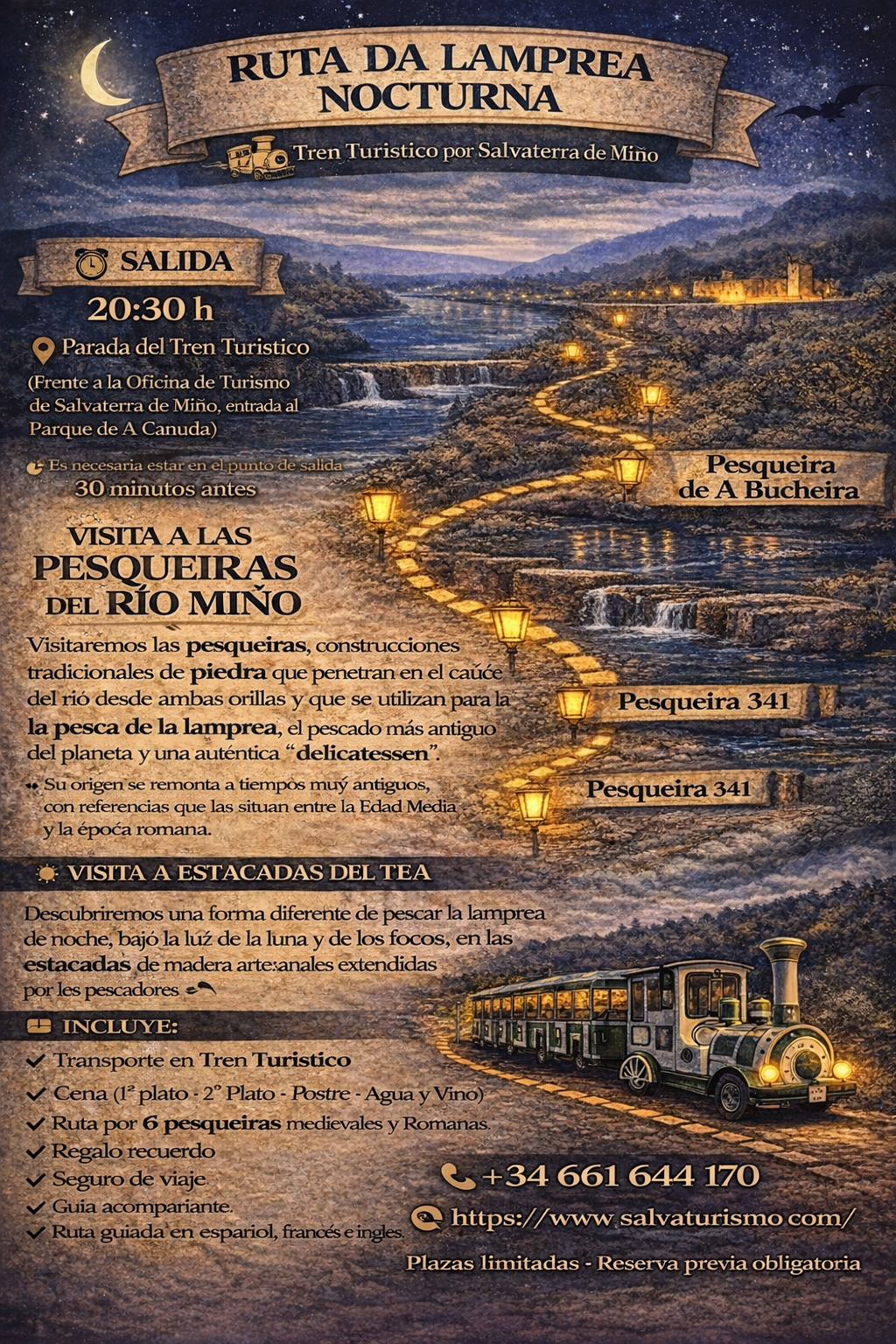 RUTA NOCTURNA DE LA LAMPREA