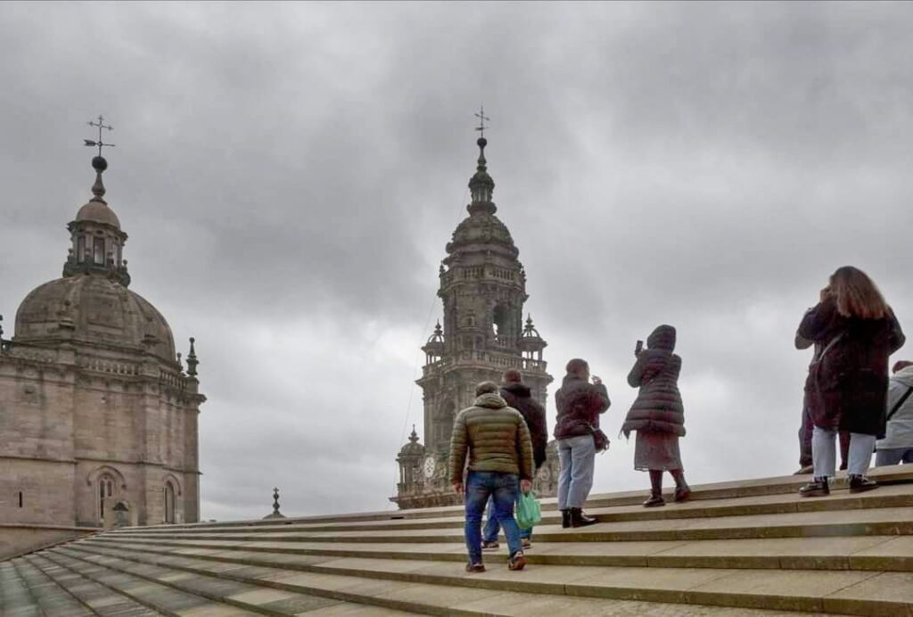 viviendo en los tejados de santiago de compostela
