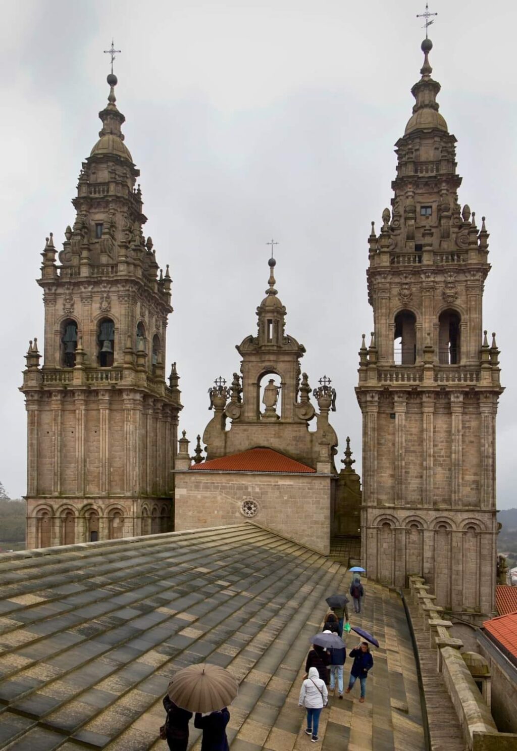 viviendo en los tejados de santiago de compostela