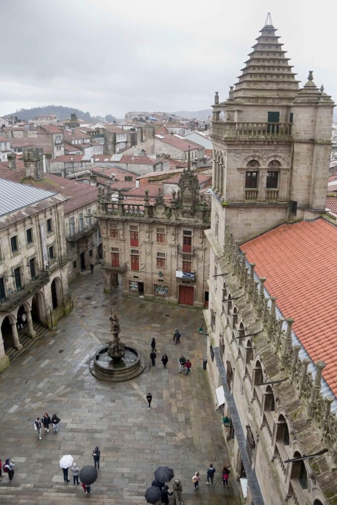 Viviendo en los tejados de la Catedral de Santiago de Compostela